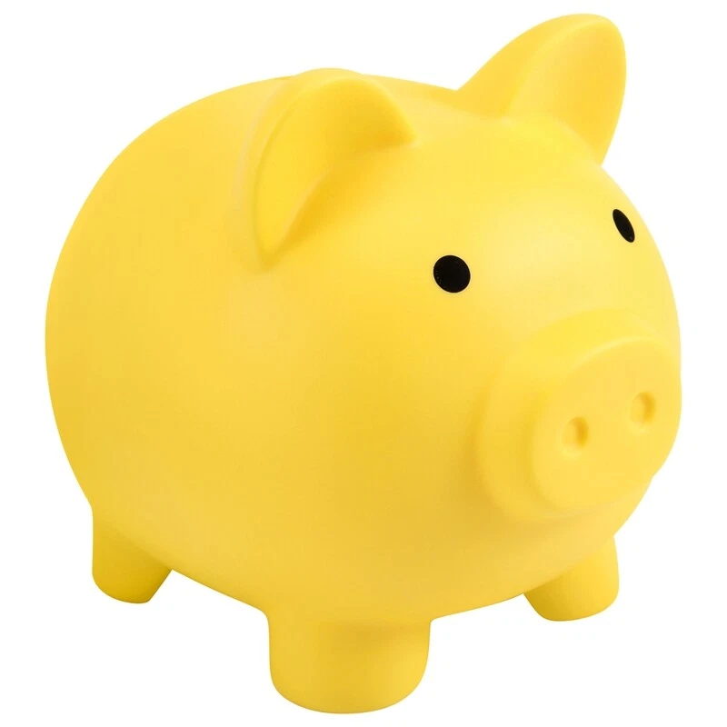 Piggy Bank, Unbreakable Plastic Money Bank, Coin Bank for Girls and Boyh