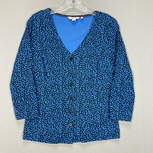 Boden Size 4 US Top Fleur Jersey Knit 