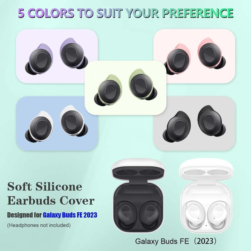 Ear Hooks Galaxy Buds Plus Compatibility 5Pairs Ear Tips Hooks - Main Image