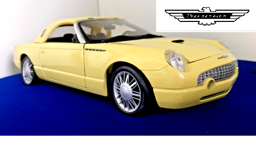 Maisto 1:18 Diecast 2002 Ford Thunderbird Convertible