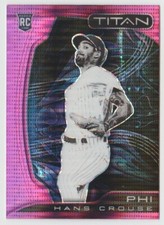 2022 Panini Chronicles Titan Prizm Pink Pulsar #11 Hans Crouse RC