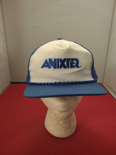 Vtg Anixter Mesh Trucker Style Hat Cap *520
