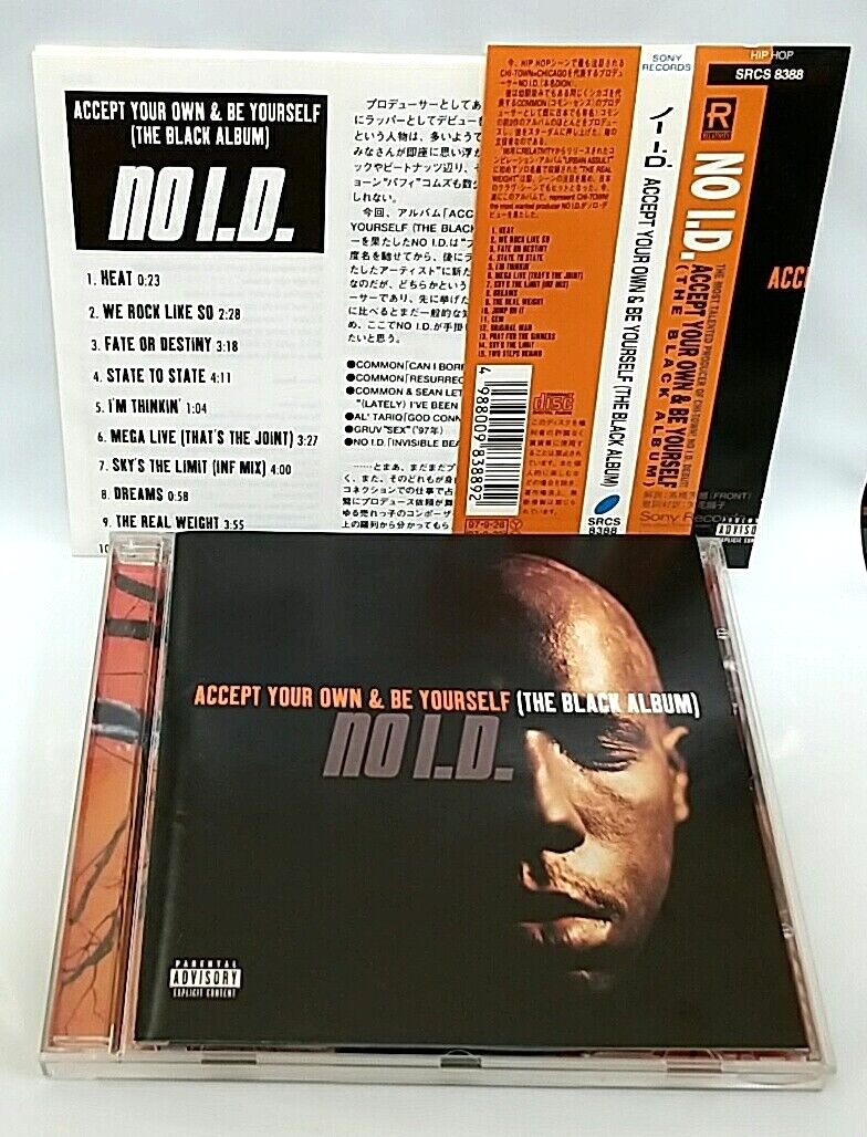 CD) No I.D. – Accept Your Own & Be Yourself , SRCS 8388, Obi, Near