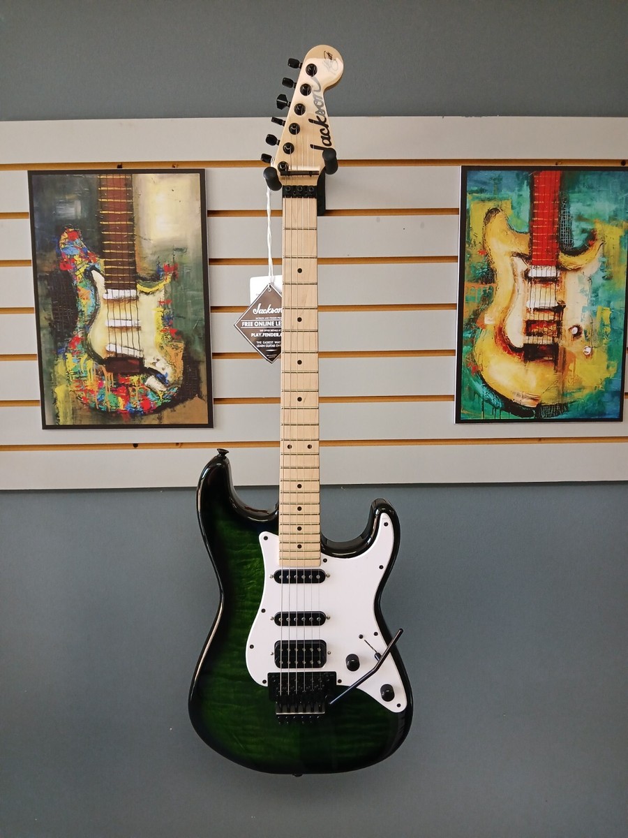 Jackson Adrian Smith Signature Electric Guitar - Transparent