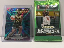 Jewel Loyd Rare Refractor SP Prizm & Sealed 4 WNBA Card Pack Seattle Storm