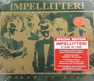 IMPELLITTERI :STAND IN LINE+BONUS EP-SPECIAL ED. *CD BRAND NEW SEALED SIGILLATO