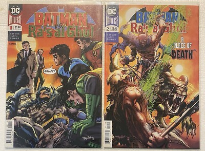 BATMAN VS RA S AL Ghul # 1-2 NM