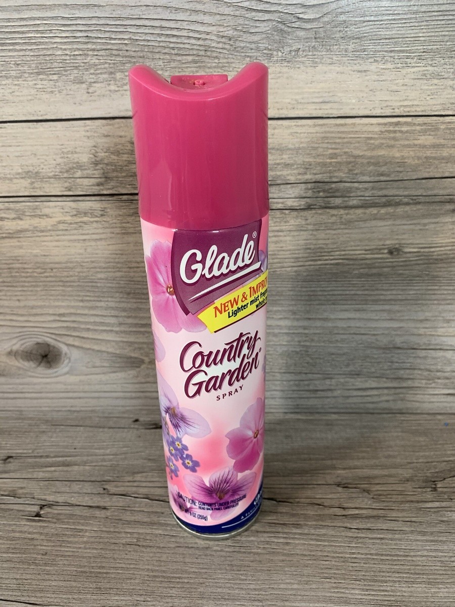Vintage Glade Potpourri Country Garden Spray Odor Eliminator