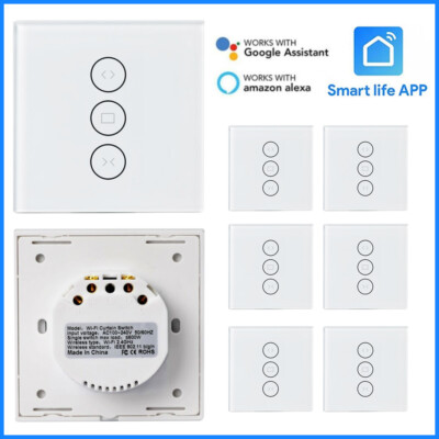 1-10x WLAN Smart Rolladenschalter Vorhang Jalousie Zeitschaltuhr Alexa Google