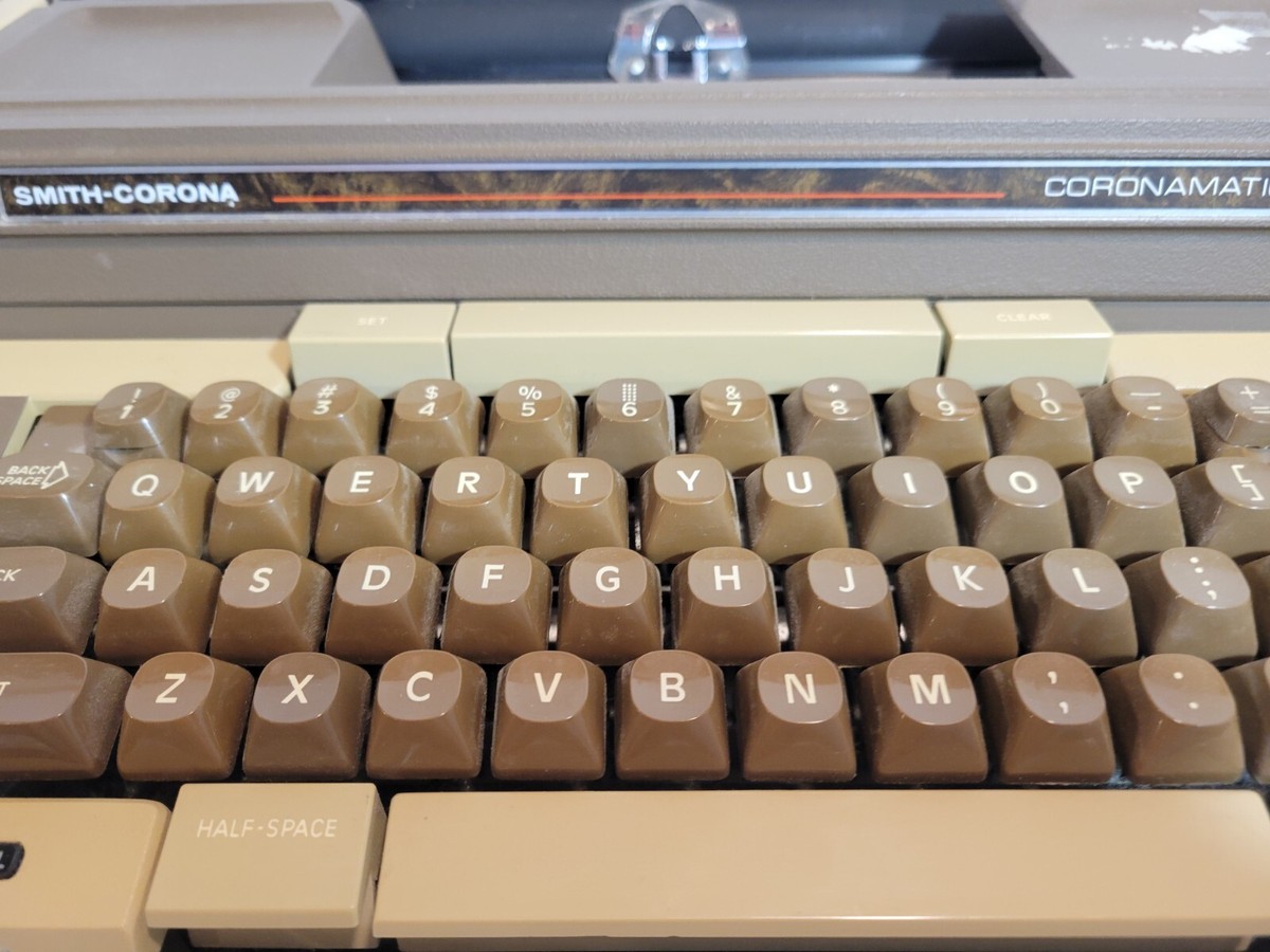 1980's SMITH CORONA CORONAMATIC 2500 Electric Typewriter | eBay