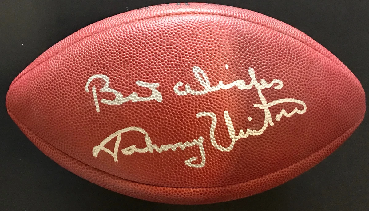 Johnny unitas hotsell autographed football