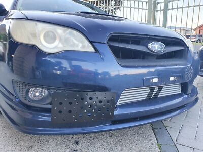 Bumper Tow Hook License Plate Mount Bracket Kit For Subaru Legacy 2005-2009 New