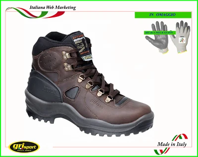 SCARPE TREKKING UOMO GRISPORT 629 PER ESCURSIONI CACCIA MONTAGNA