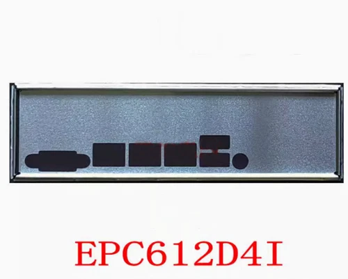 Shield I/O IO Backplate For ASRock EPC612D4I Motherboard