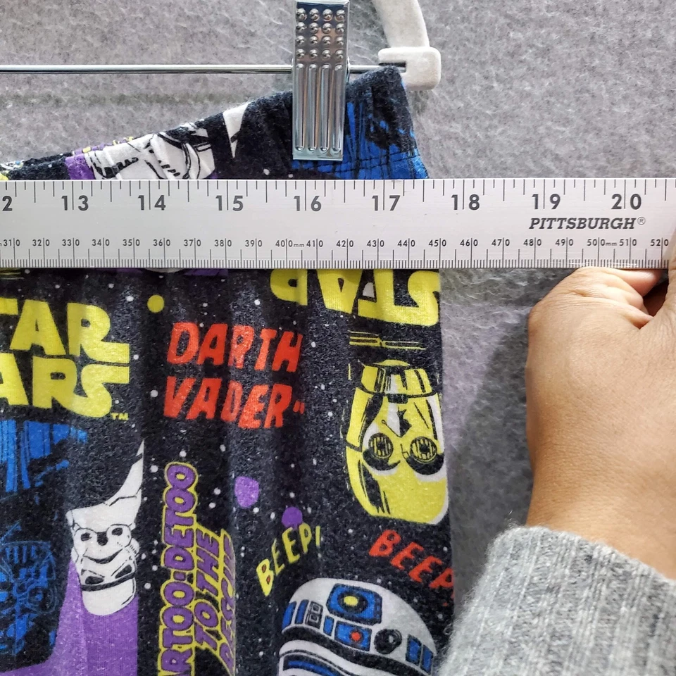 Ropa de dormir para mujer Star Wars 3 pantalones de pijama púrpura cómics estampado integral cordón Foto 3 de 4
