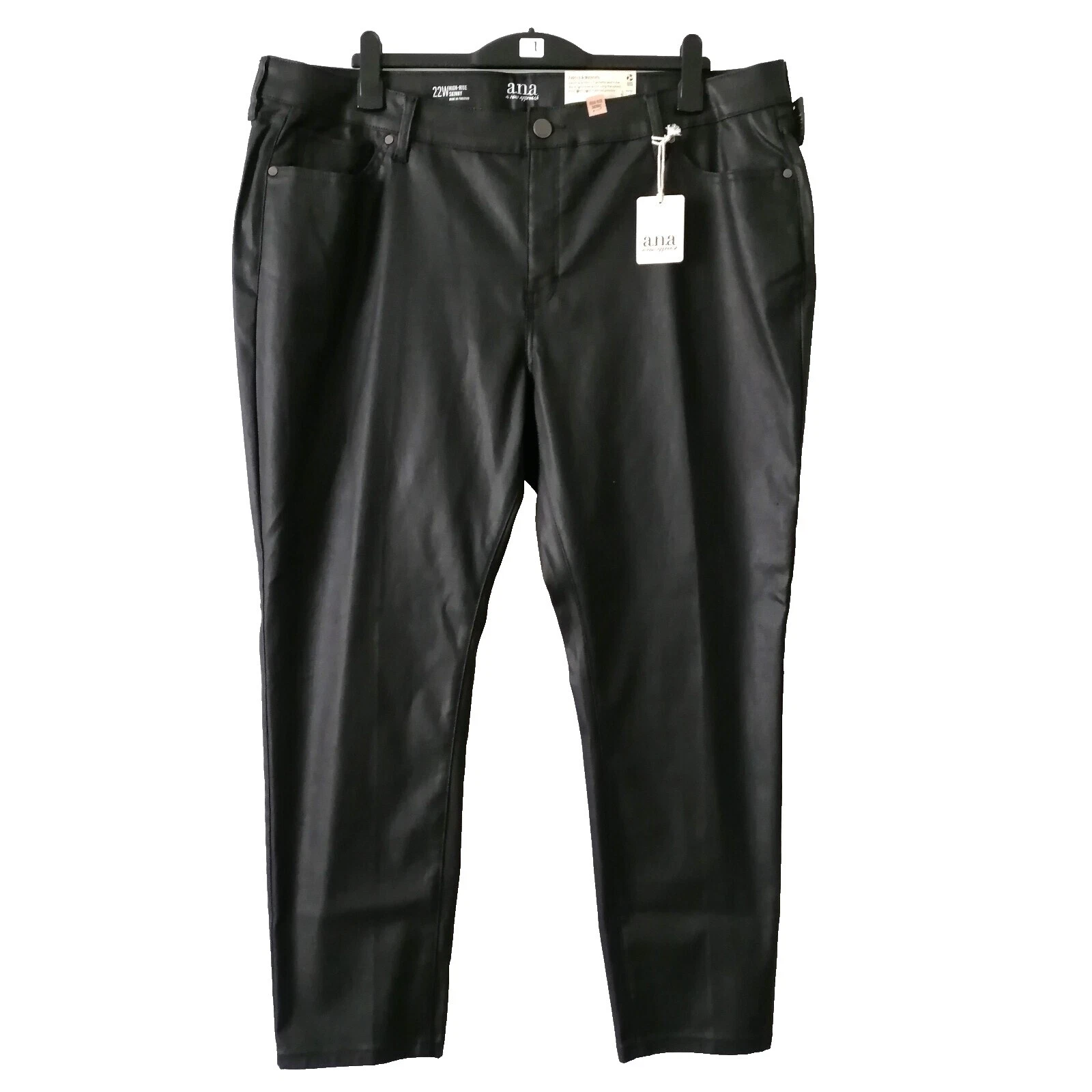 A.N.A Poliéster Negro Pantalones para De mujer