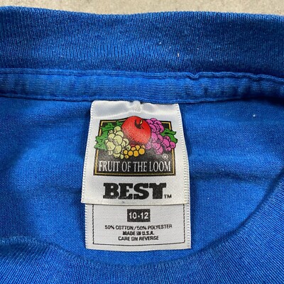 90s Vintage Space Rocket Fruit Of The Loom Best Single Stitch T