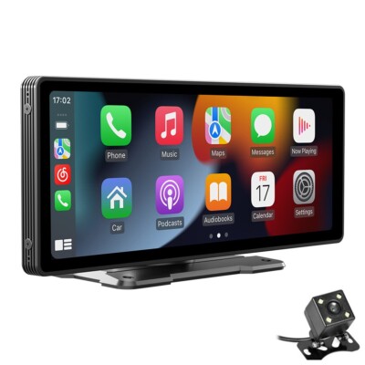 9.3inch Car MP5 Player Wired Wireless CarPlay Mirror Link With 4LED Rear Camera