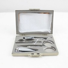 Grooming Kit Travel Gift Stainless Nail Clipper Manicure Pedicure Set 4 Pcs