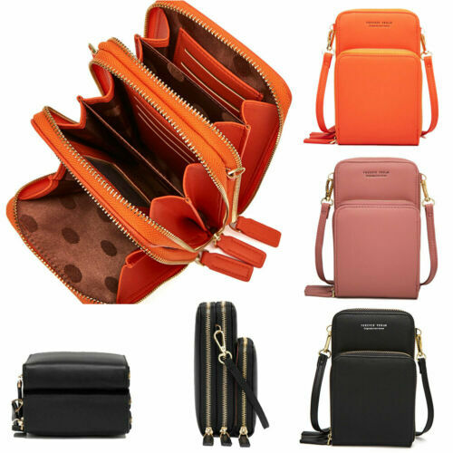 IL GIGLIO Fire Red Brown LEATHER Cross Body BAG & BACKPACK  display picture 2