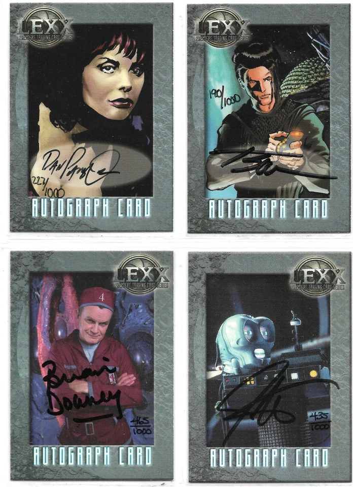 Lexx Premiere Edition Autograph & Sketch Card Selection NM Dynamic Forces 2002 - Image 3 of 3
