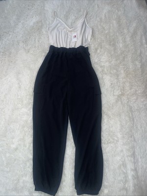 BKE Bailey Blue brand Black/White  jumpsuit