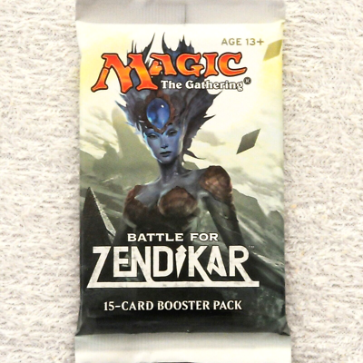 MTG: 5 BATTLE for ZENDIKAR Sealed Boosters - 1 of Each Cover Art - English MTG: 5 BATTLE for ZENDIKAR Sealed Boosters - 1 of Each Cover Art - English
