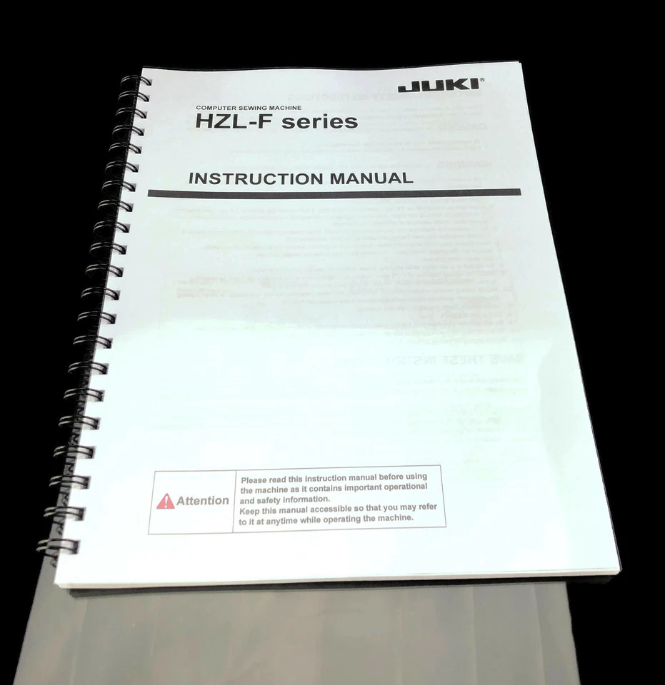 Juki HZL-F600 F300 F400 Sewing Machine Instructions User Guide Manual Reprint - Image 4 of 4