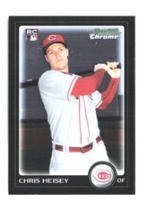 Chris Heisey Rookie #210 2010 Bowman Chrome Cincinnati Reds