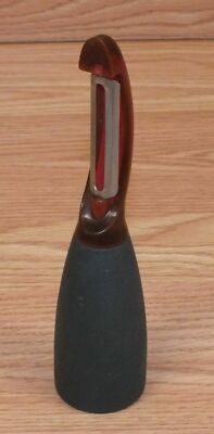 Unbranded Red With Thick Black Handle Potato Peeler **READ** 