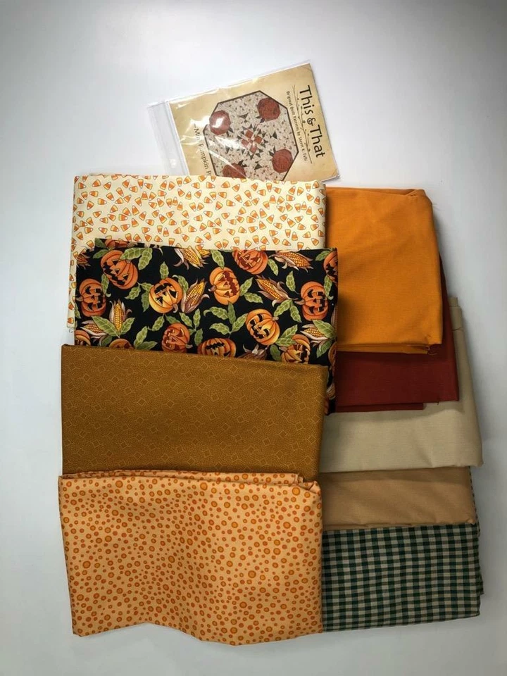 Quilters Project Bundle 10 Yards Boo Bears, In the Beginning, RJR, Halloween - Image 2 of 4