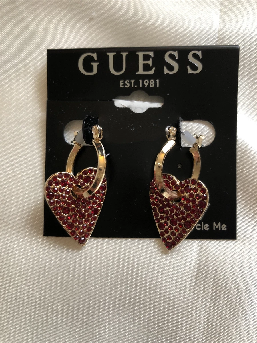 Guess earrings shop gold