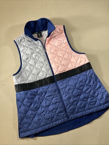 Nike Vest Women’s L Running Aerolayer Athletic Blue Pink BV3869-697 Athleisure - Picture 1 of 12