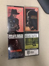 Miles Davis cassette tapes lot of 4  Nefertit...