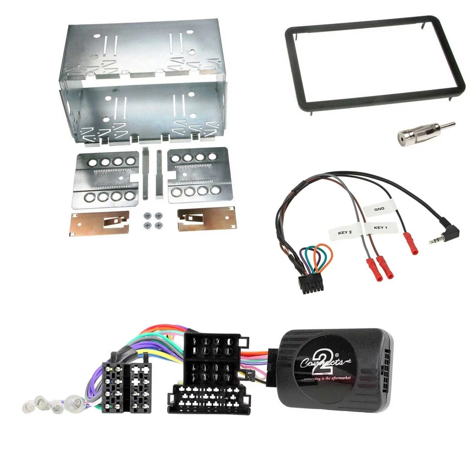 Kenwood 2DIN Bluetooth Lenkrad USB DAB Autoradio für Alfa Romeo 159 Brera Spider - Bild 3 von 4