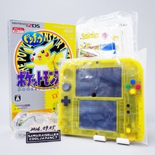 Nintendo 2DS Pokemon Yellow Pikachu Limited Edition Console Game Japan New