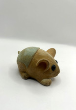 Zhu Zhu Pets Hamster Babies Plastic Flocked Fuzzy Roll Around 2009 Cepia Toy