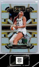 2024 Panini Select WNBA #33 Kamilla Cardoso Prizms Silver