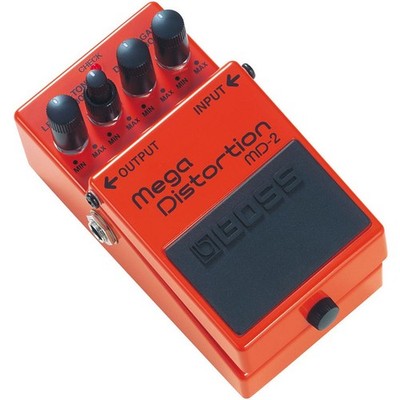 Effektgerät E-Gitarre Boss MD-2 Mega Distortion Effektgerät Effekt E-Gitarre Git