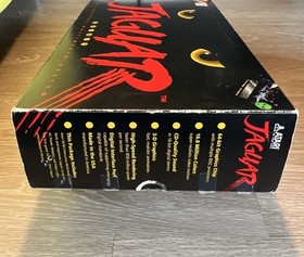 Atari Jaguar System Console Bundle Cybermorph Cartridge Original Box Inserts
