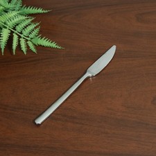 One Vintage IKEA Satin Stainless Steel DATA Cutlery Butter Knife (4 Available)