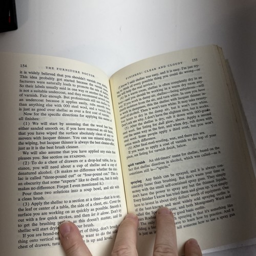 THE FURNITURE DOCTOR by George Grotz 1962 Hardcover 90 Illustrations Refinishing - Picture 13 of 15
