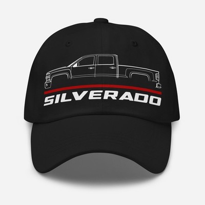 Premium Dad Hat For Silverado Truck 2014 Car Owners Birthday Gift