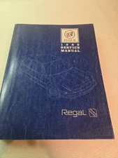 1988 buick regal OEM factory service shop repair manual