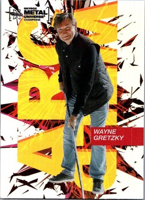 2021 SkyBox Metal Universe Champions #AW-15 Wayne Gretzky Arc Weld