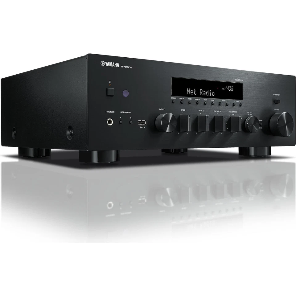 Sintoamplificatore DAB Bluetooth Yamaha RN600ABL Network - Immagine 2 di 3