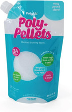 Poly-Fil Poly-Pellets, Premium Polyester Weighted Stuffing Beads, Stuffing for S
