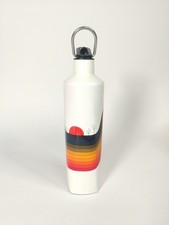 BRUMATE Stainless Steel Water Bottle Retrowave Design 25oz Rare with Flaws READ