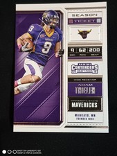 2018 Panini Contenders Draft Picks Adam Thielen #3