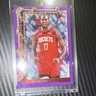 Topps 2025-26 Holiday Tari Eason Rockets Purple Glitter /99 #H144
